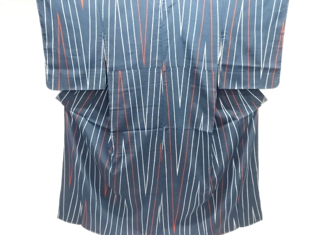 JAPANESE KIMONO / ANTIQUE OMESHI KIMONO / TAISHO ROMAN STYLE /